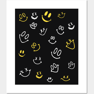 Happy faces Posters and Art